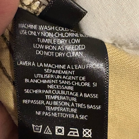 BDG Tan and Black Patterned Flare Jeans - Picture 8 of 9